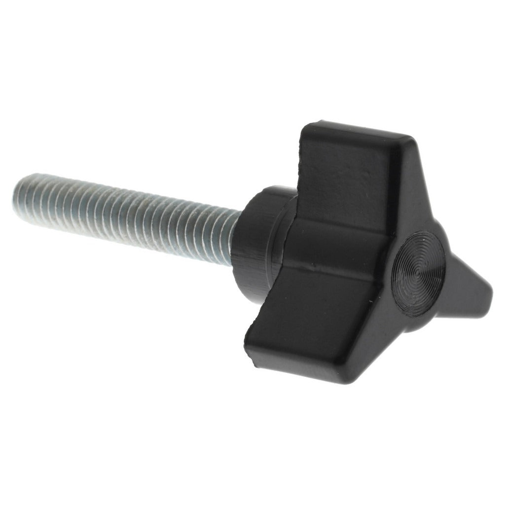 GIBRALTAR Gibraltar G10-3025AU Phenolic 3 Arm Knob Black Gloss