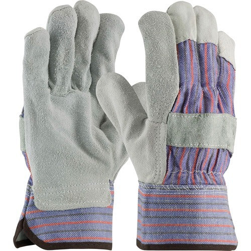PROTECTIVE INDUSTRIAL PRODUCTS Protective Industrial Products PID847532L Protective Leather Palm Work Gloves Large 12/Pack