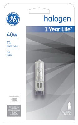 GE G E Lighting 16755 40W G9 Linear Quartz Halogen Lamp