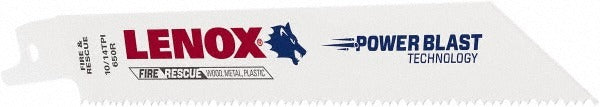 LENOX Lenox 20515B650R Bi-metal Reciprocating Saw Blade 25 Pack