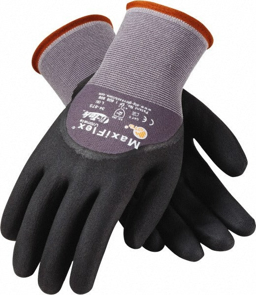 ATG Atg 34-875/XS Work Gloves X-small Nitrile Coated Gray