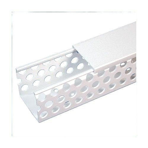 PANDUIT Panduit D2X4WH6 Pvc Round Hole Wire Duct White