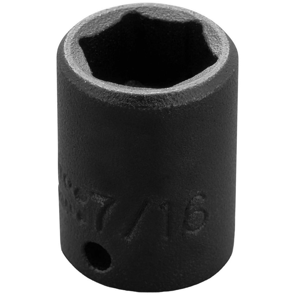PROTO Proto J6914H Impact Socket 1/4 in Drive 7/16 in 6-point