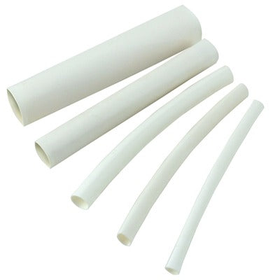 GARDNER BENDER Ecm Industries Llc HST-500W Heat Shrink Tubing White 5pk
