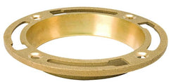 B&K 152-000 Closet Floor Flange, 4 in Dia Inside, 7.08 in L, Brass