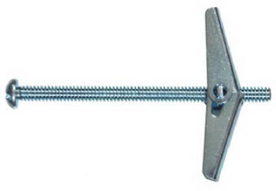 HILLMAN Hillman Fasteners 41428 Round Head Toggle Bolt 1/4x3 in 6pk