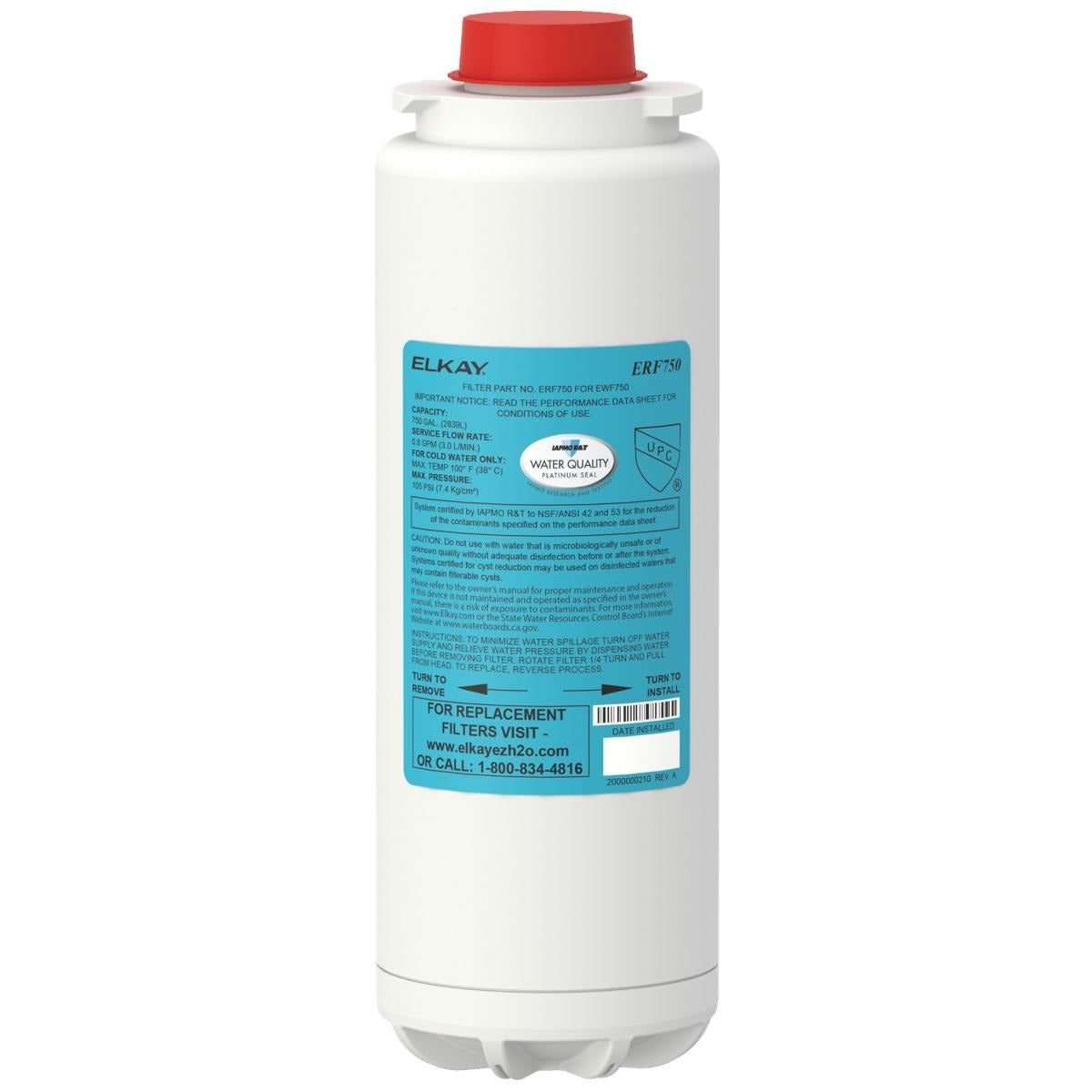 BSC PREFERRED Bsc Preferred ERF750 Replacement Water Filter 750 Gallon