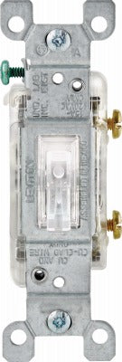 LEVITON Leviton R00-L1461-00C Illuminated Toggle Switch 15A 120V