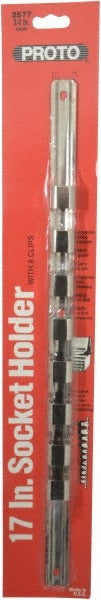 PROTO Proto J2577 Socket Clip Rail 8 Piece 3/4 Inch Drive