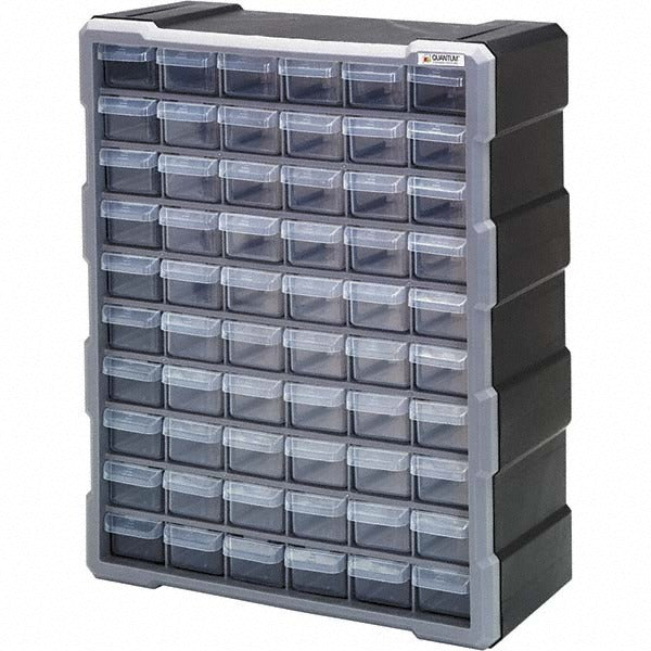 QUANTUM STORAGE SYSTEMS Quantum Storage PDC-60BK 60-drawer Small Parts Cabinet