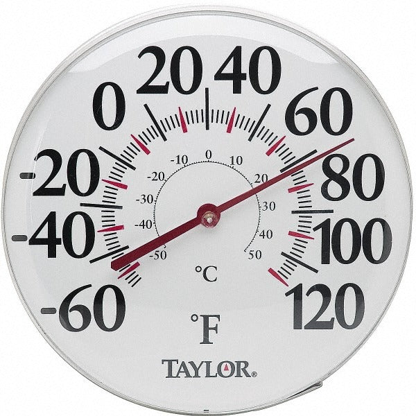 TAYLOR TECHNOLOGIES Taylor 68162J Window Wall Thermometer 18 Inch