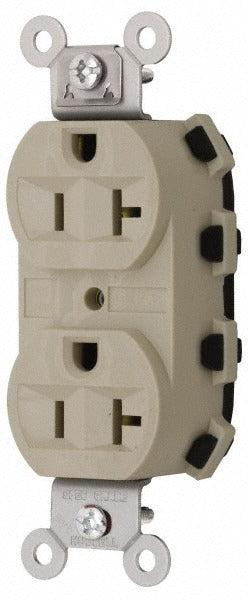 HUBBELL Hubbell Wiring Device-kellems SNAP5362LAA 20A 125V Duplex Receptacle