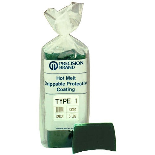 PRECISION BRAND Precision Brand 43010 Hot Melt Strippable Protective Coating (5 lb Bag)