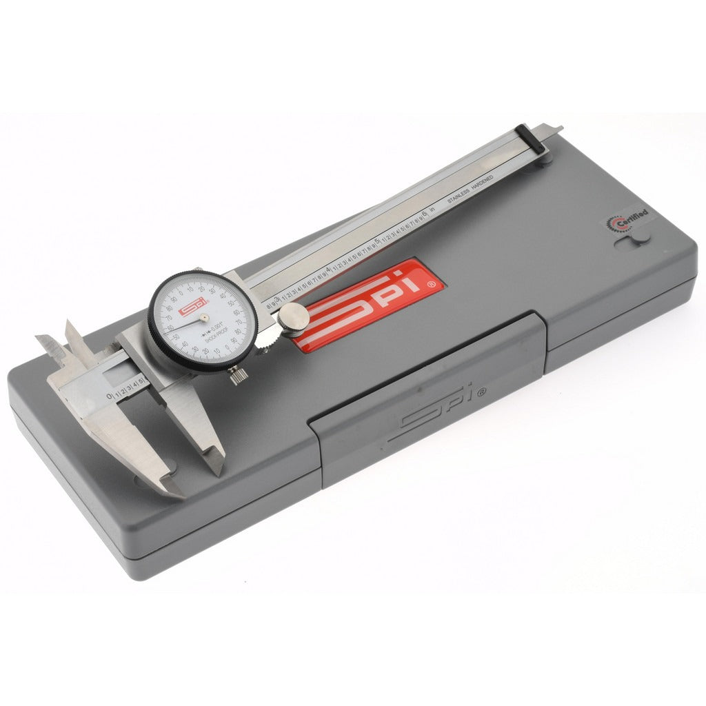 SPIROTHERM Spi CMS180612008 Dial Caliper 6 in 0.001 Grad Nist
