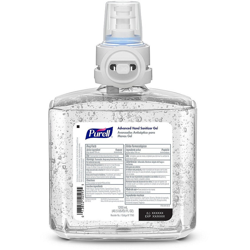 GOJO Gojo GOJ776302 Advanced Hand Sanitizer Gel Refill 1200 mL (2 / Carton)