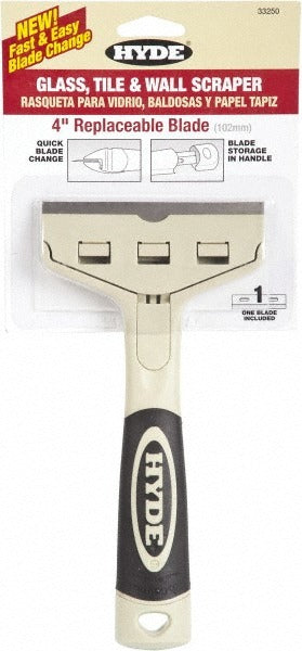 HYDE TOOLS Hyde Tools 33250 Stiff Carbon Steel Single-edge Scraper