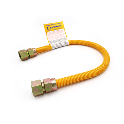 EASYFLEX Easyflex efgc-012-ye-1010-18 Gas Connector 18in Mip