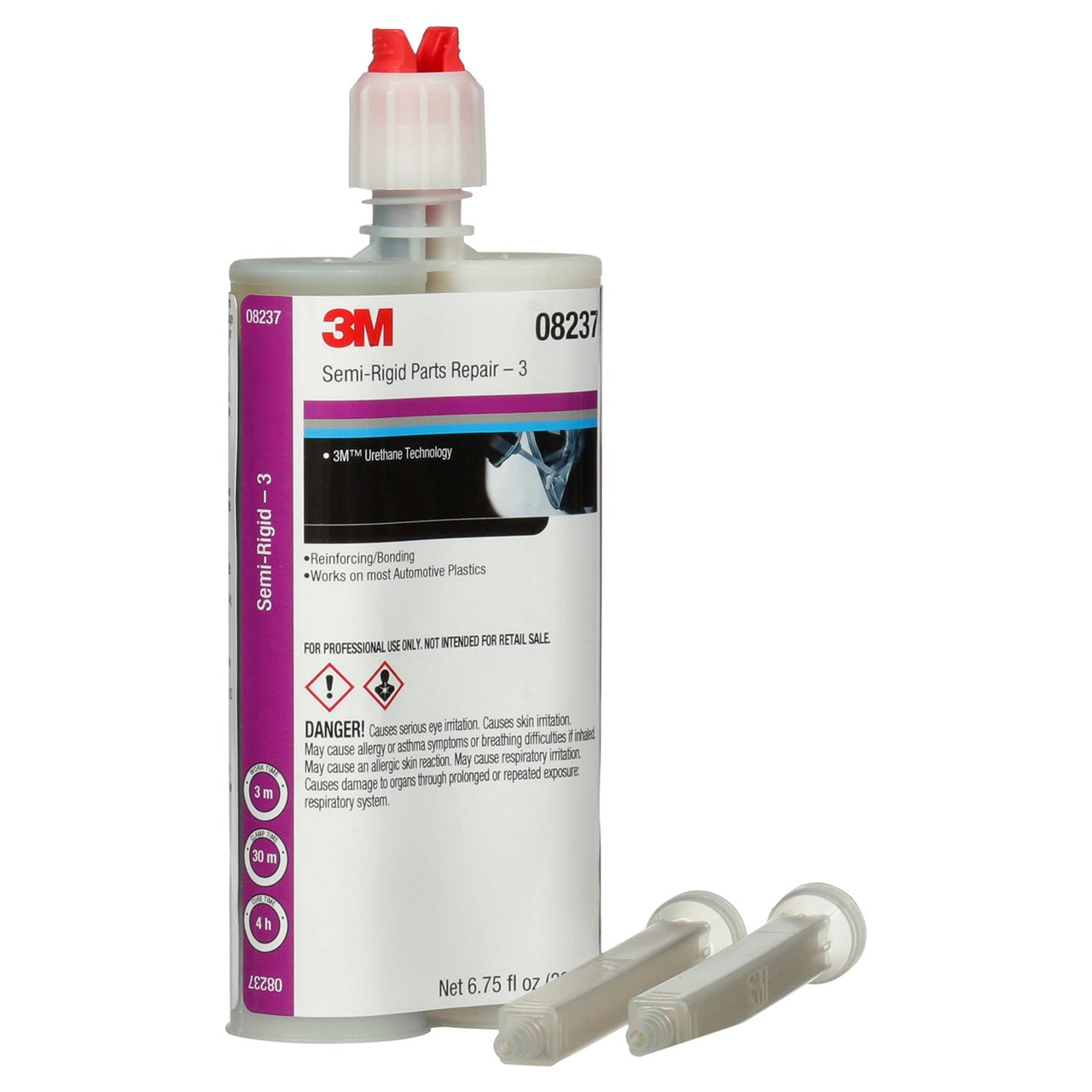 3M 3M 7010327900 Semi-Rigid Parts Repair-3 200 mL Cartridge (6 per case) 08237