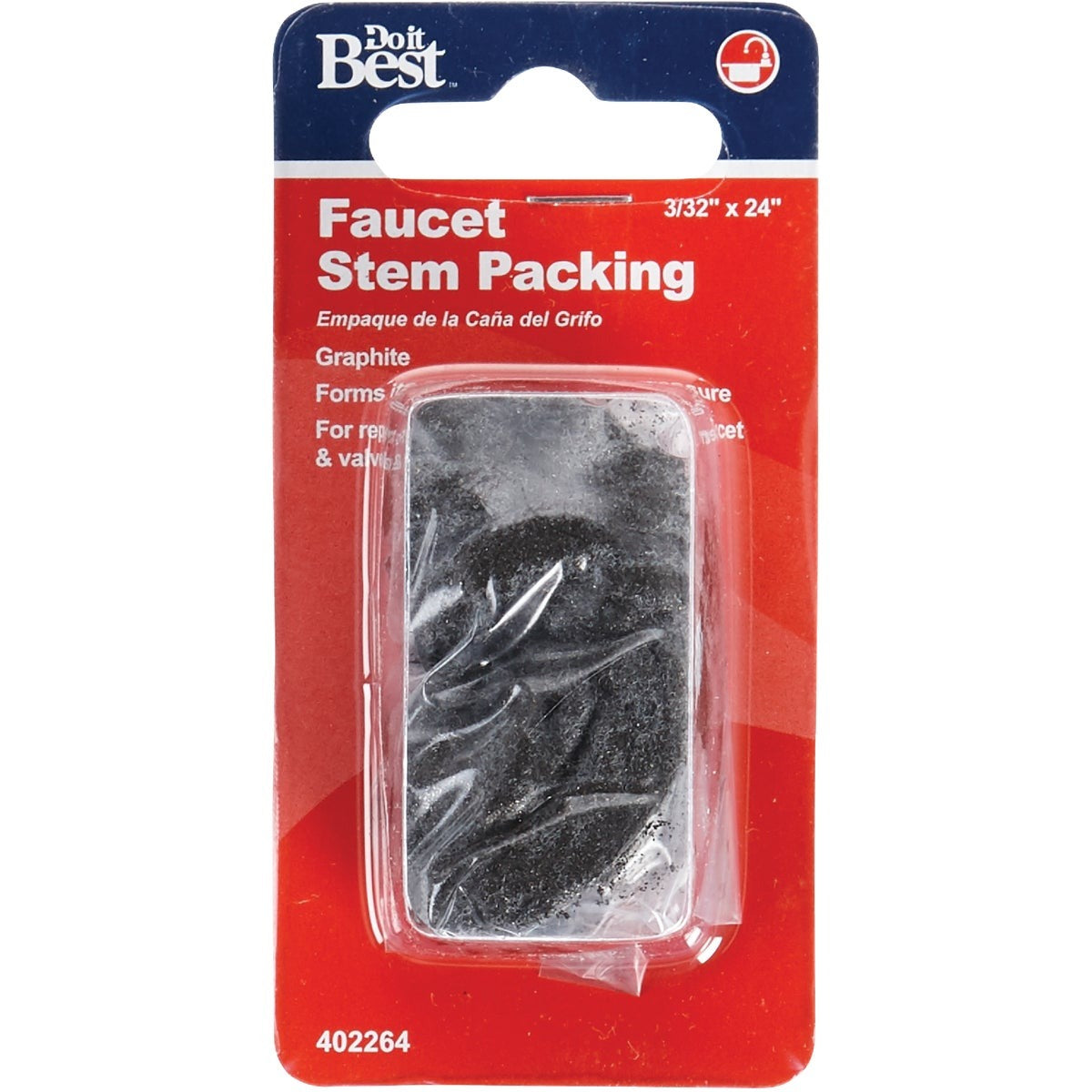 BSC PREFERRED Bsc Preferred DIB810-12 Graphite Stem Packing