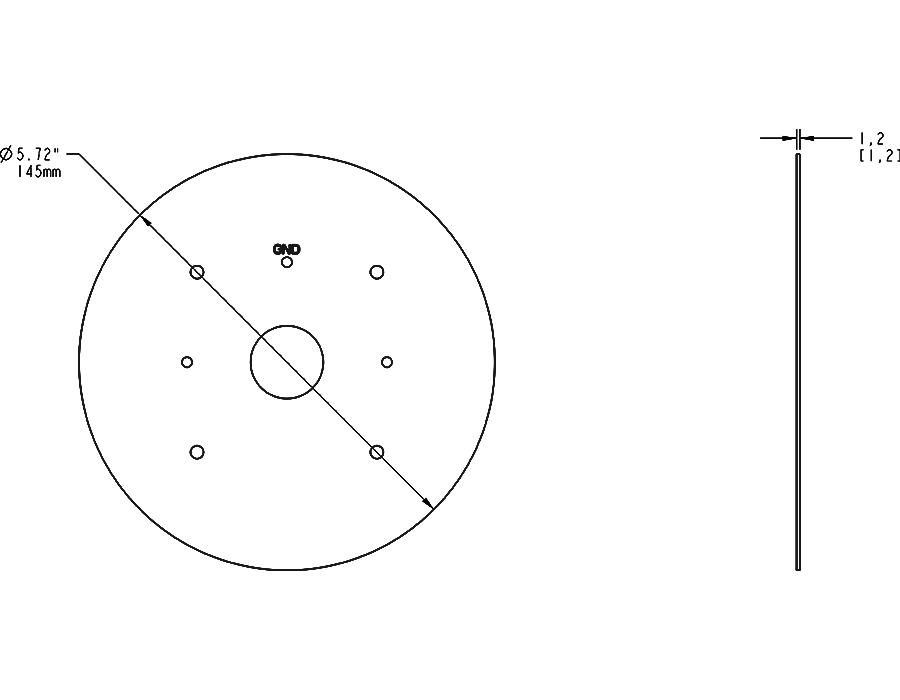 RAB LIGHTING Rab Lighting JBSTRP J-Box Strp (1 ea) 14795238