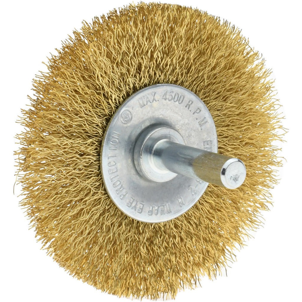 VALUE COLLECTION Value Collection S04065215 Wheel Brush 2.5 in Crimped