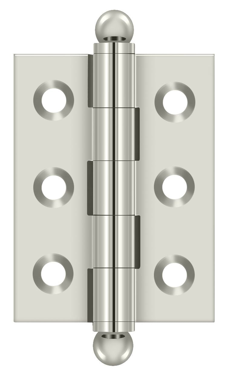 DELTANA Deltana CH2015U14 Cabinet Hinge Ball Tips Bright Nickel