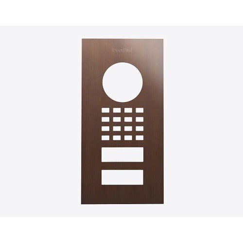 DOORBIRD Doorbird 423873421 Flush Mount Intercom Faceplate Bronze