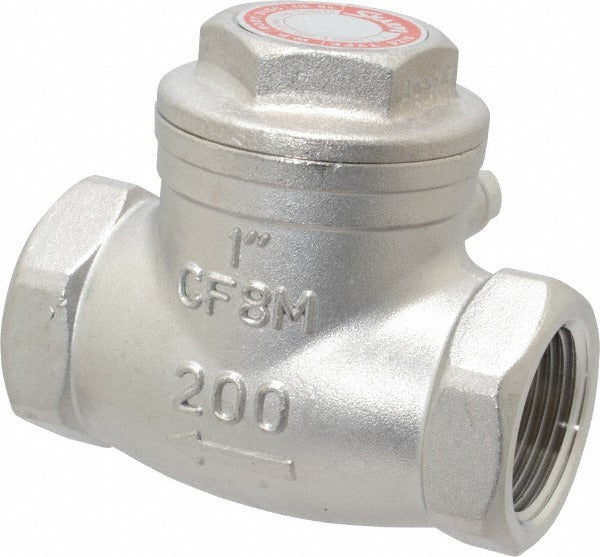 ASC ENGINEERED SOLUTIONS Anvil 4371000540 Check Valve 1 in Fnpt Stainless 316
