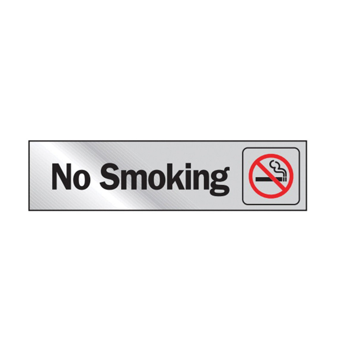 HY-KO Hy-Ko 472 Graphic Sign No Smoking (2 in H x 8 in W)