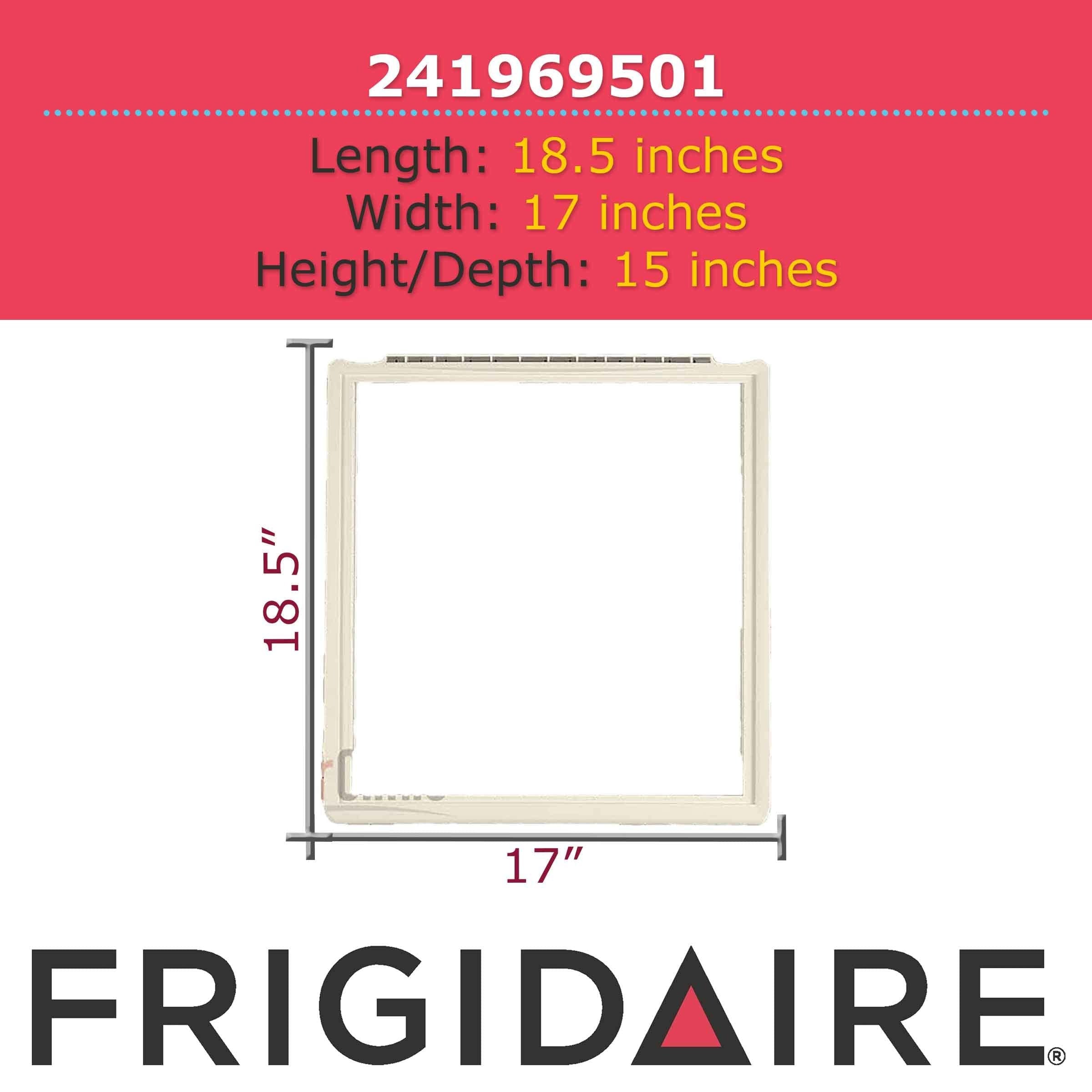 FRIGIDAIRE Frigidaire 241969501 Refrigerator Shelf Frame Without Glass