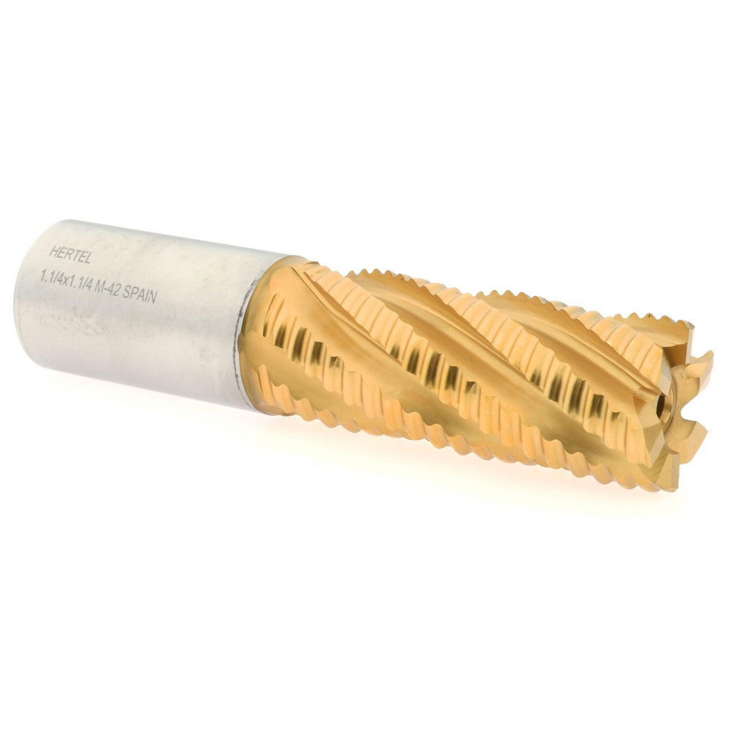 HERTEL Hertel 06822118 Roughing End Mill 1-1/4 in Cobalt Tin