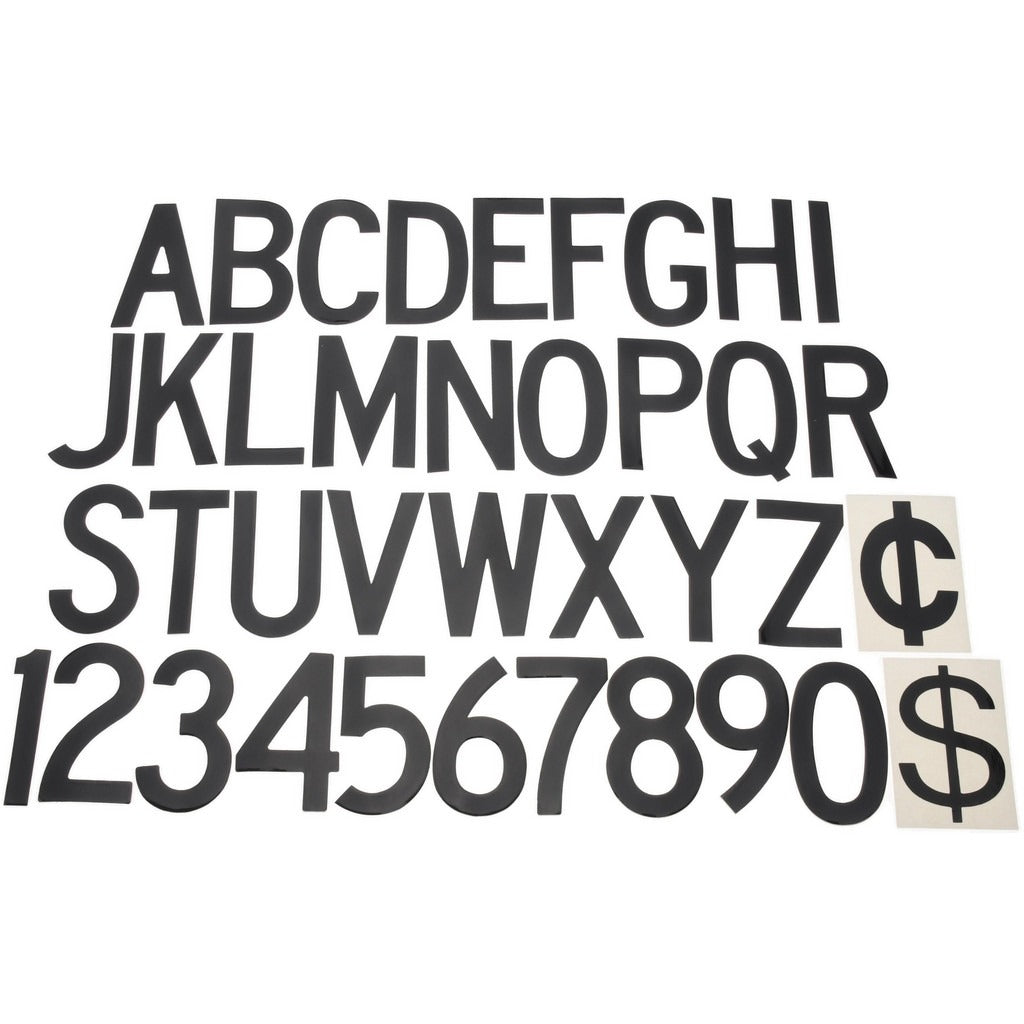STRANCO Stranco DBV-3-107-PC Number Letter Label Set 3 in