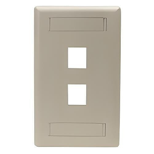 HUBBELL Hubbell Premise Wiring IFP14TI Keystone Faceplate