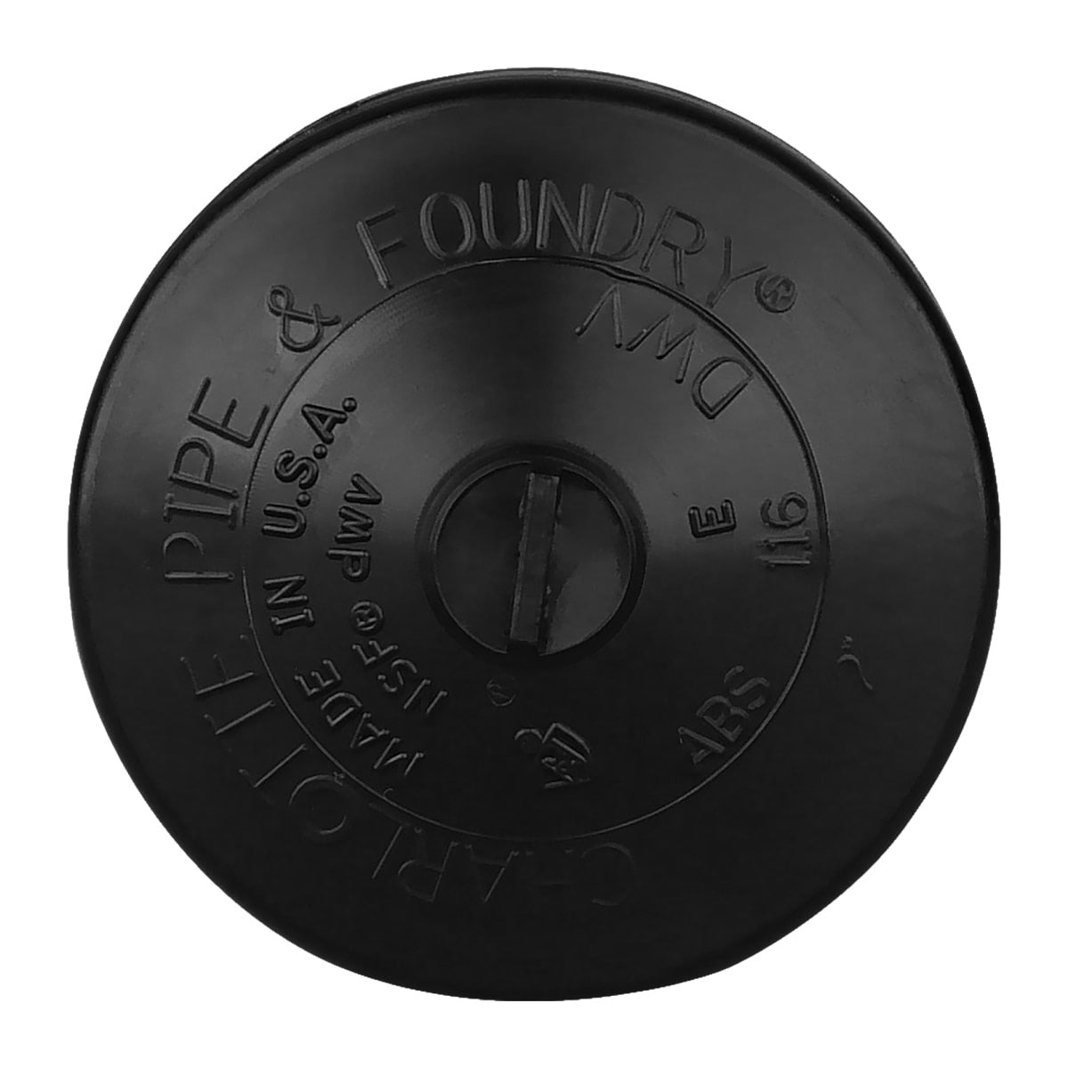 CHARLOTTE PIPE CHARLOTTE PIPE 02798 Cap 2 Inch Hub ABS DWV