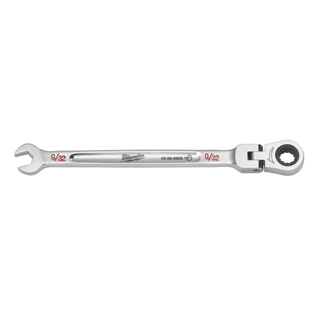 MILWAUKEE Milwaukee Tool 45-96-9809 Ratcheting Combo Wrench 9/32 in