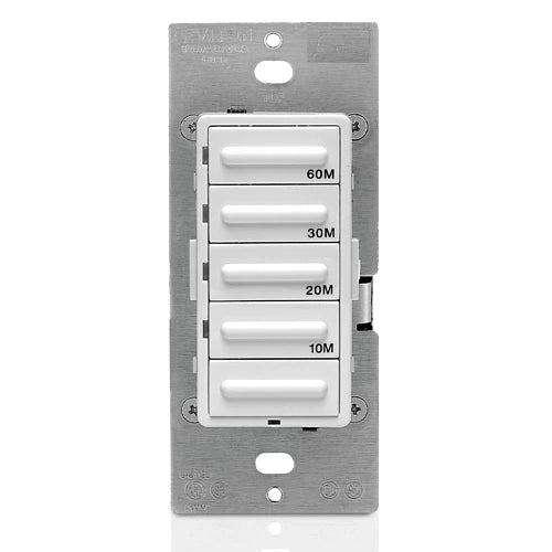 LEVITON LEVITON LTB60-1LZ Decora 5 Button Timer 60 min