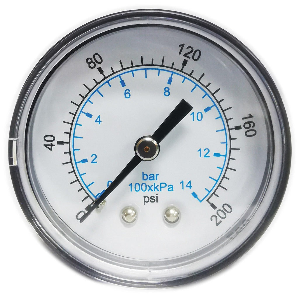 VALUE COLLECTION Value Collection 111CB20200 Pressure Gauge 200 Psi