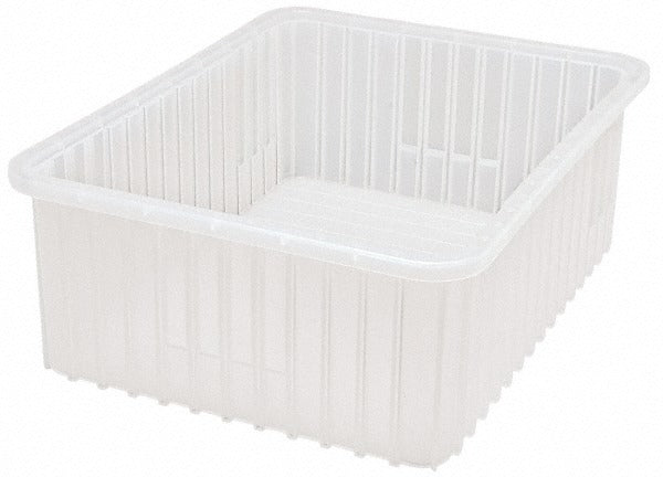 QUANTUM STORAGE SYSTEMS Quantum Storage DG92080CL Dividable Storage Tote Clear