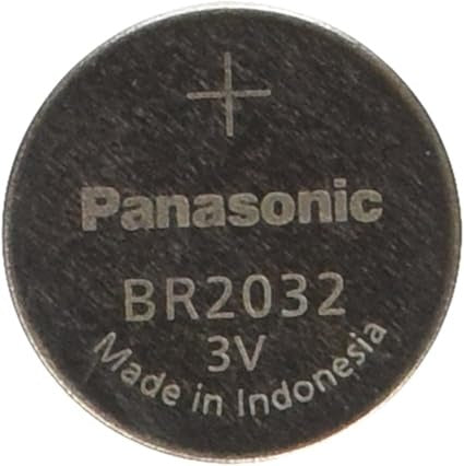 PANASONIC Panasonic BR2032 Coin-Type Primary Lithium Battery 3V (20 x 3.2 mm)