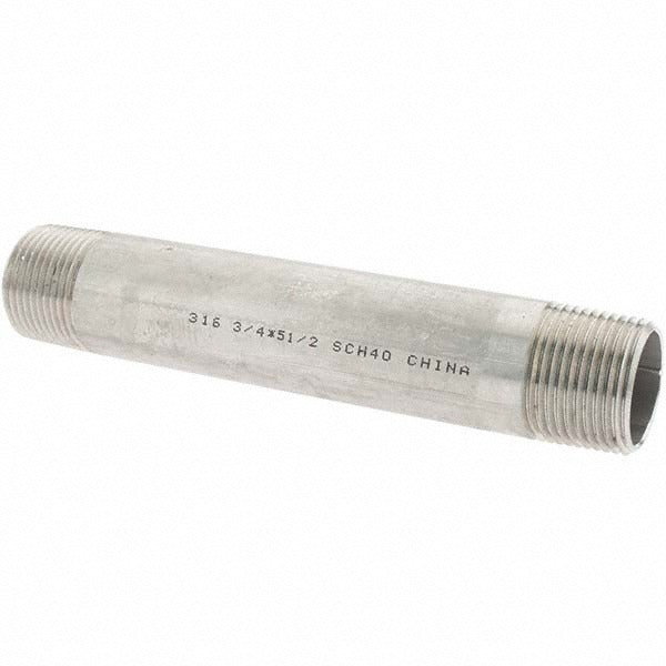 VALUE COLLECTION Value Collection 6BN3/4*51/2 Ss Pipe Nipple 3/4 in Sch 40