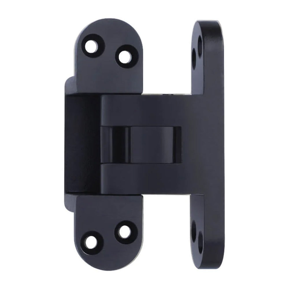 SOSS Soss 518US19 Invisible Hinge Wide Throw Black Finish