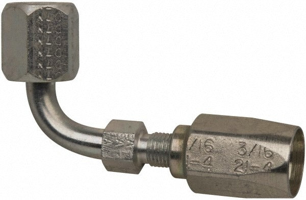 PARKER Parker 23921-4-4 Female Jic Swivel 90 Elbow 6000 Psi