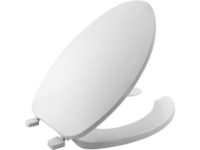 CHURCH Church 175-000 Elongated Toilet Seat White Commercial