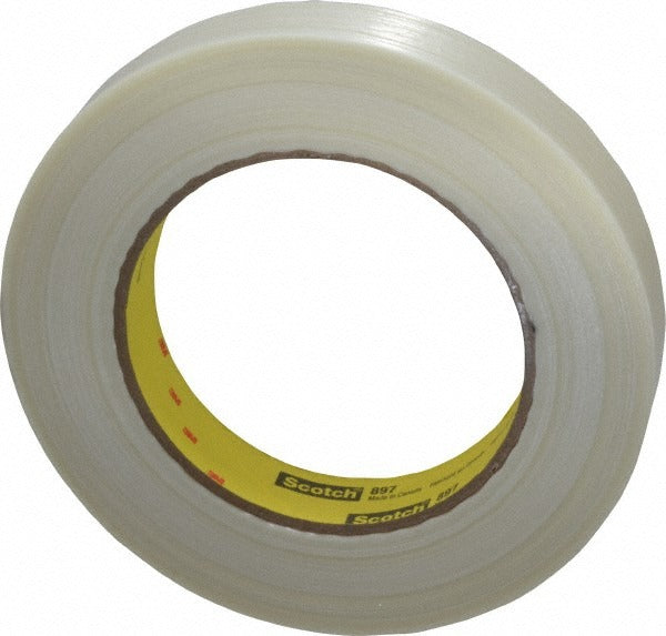 3M Scotch 7000123441 Filament Packing Tape 3/4 Inch Clear