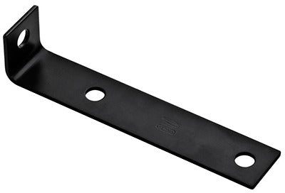 NATIONAL HARDWARE National Mfg N351-478 Corner Brace 7.5 in Black Steel