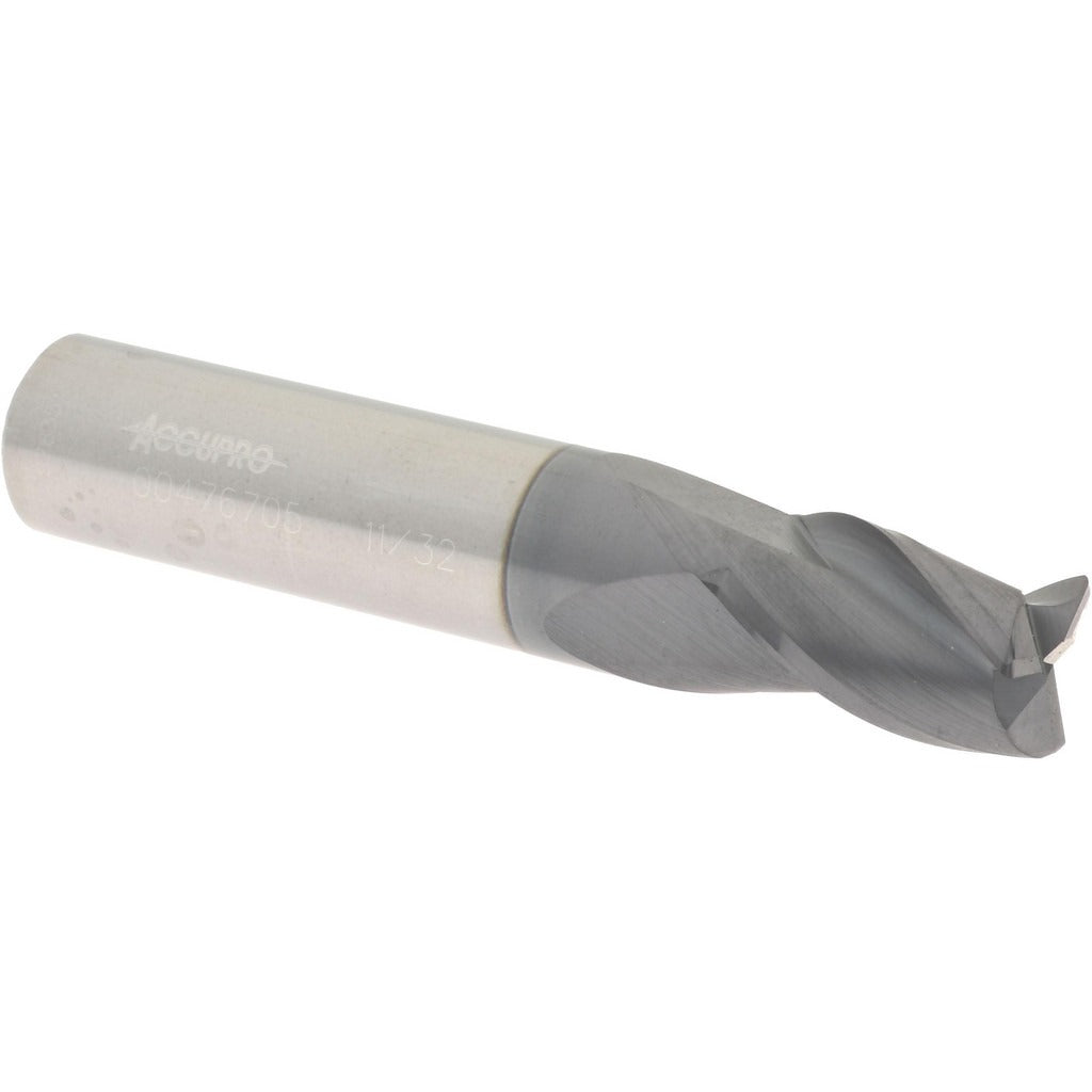 ACCUPRO Accupro 12176684 Corner Radius End Mill 0.3438in 3 Flute
