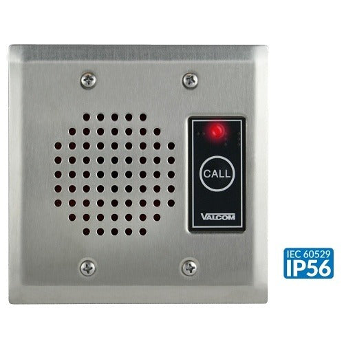 VALCOM Valcom V-1072B-ST Door Answering Faceplate Led Ss