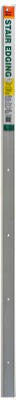 FROST KING Thermwell H4128FS6 Satin Silver Fluted Stair Edge