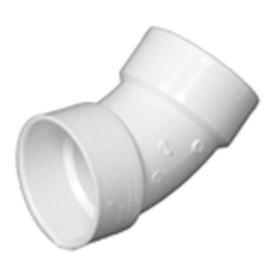 CHARLOTTE PIPE Charlotte Pipe Pvc 00321 0600HA 1-1/4 in Dwv 45 Deg Elbow
