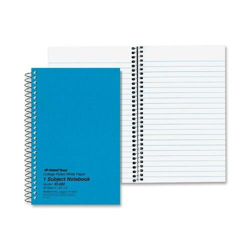 REDIFORM Rediform RED33502 Wirebound Notebook College Ruled 5x7.75